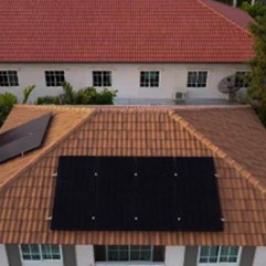 แผงดำไร้ขอบ Allblack DAH